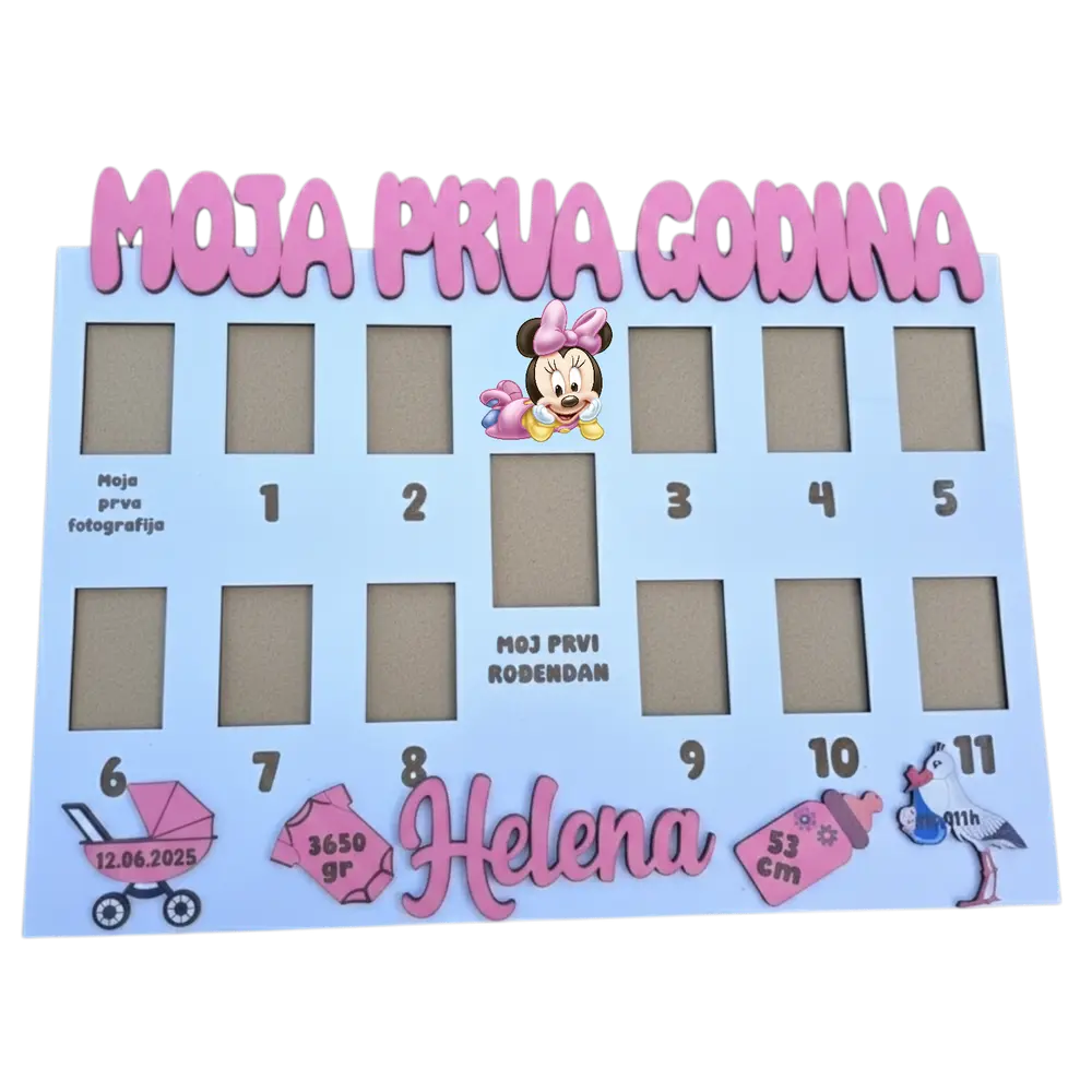 Ram "Moja prva godina"  - slika 3